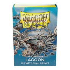 Dragon Shield Sleeves: Japanese Matte Lagoon (Box of 60)